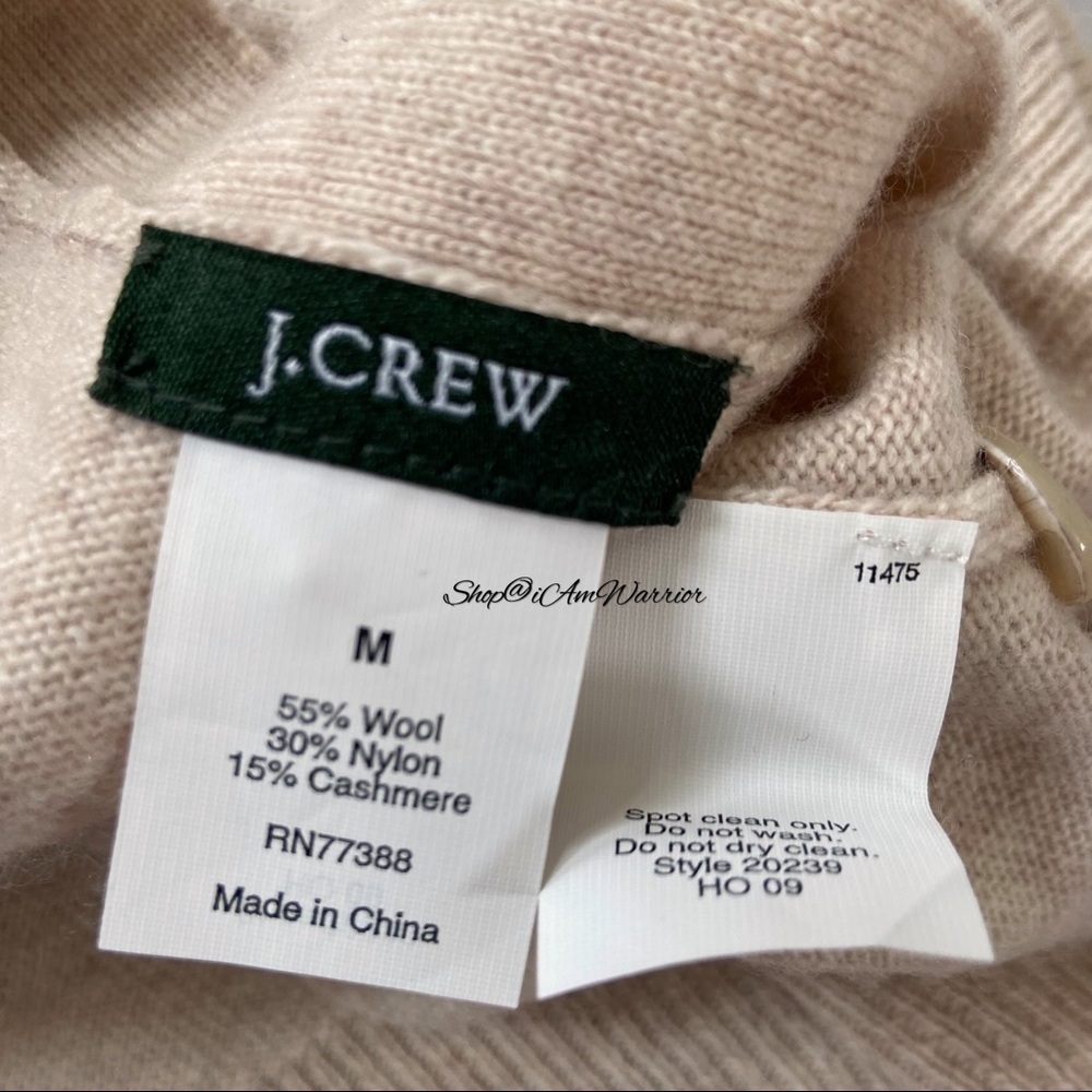 J.Crew rare wool/cashmere embellished cluster constellation cardigan sweater - Picture 11 of 12